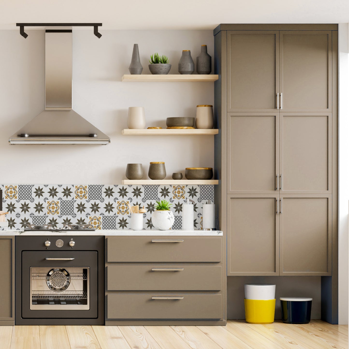 d-c-fix Matt Soft Teak Brown sticky Back Furniture & Kitchen Wrap