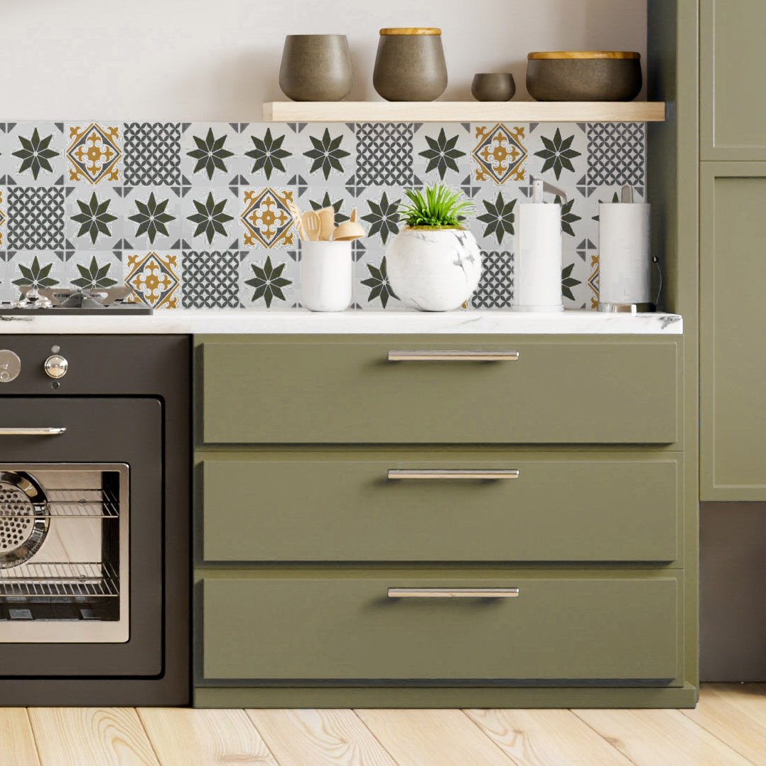 d-c-fix Matt Olive Green sticky Back Furniture & Kitchen Wrap
