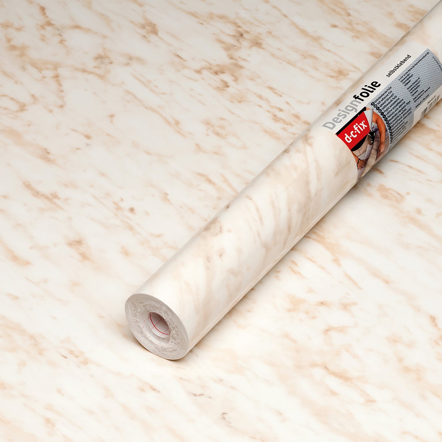 d-c-fix Carrera Light Beige Marble Sticky Back Furniture & Kitchen Wrap