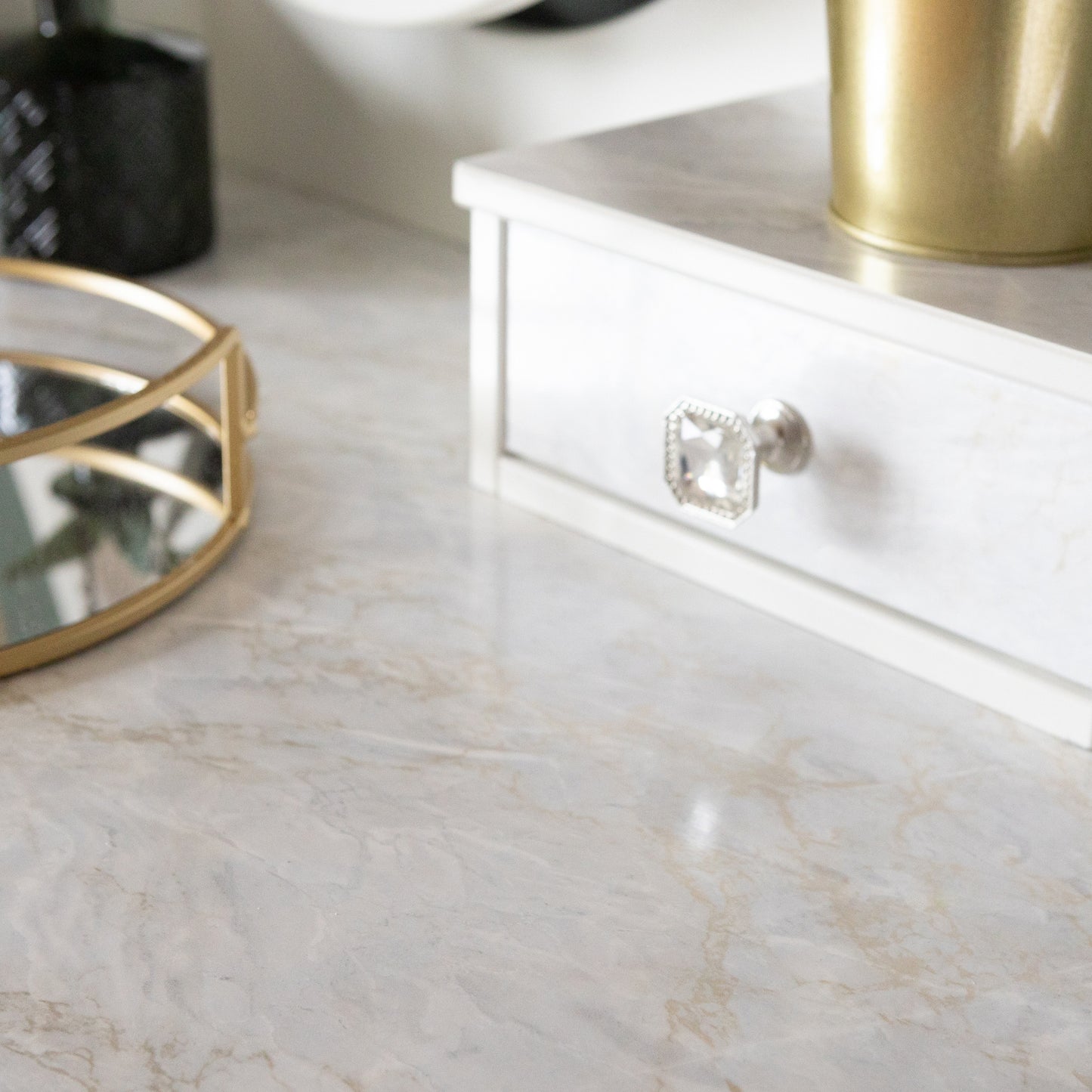 d-c-fix Cortes Gold Marble Sticky Back Furniture & Kitchen Wrap