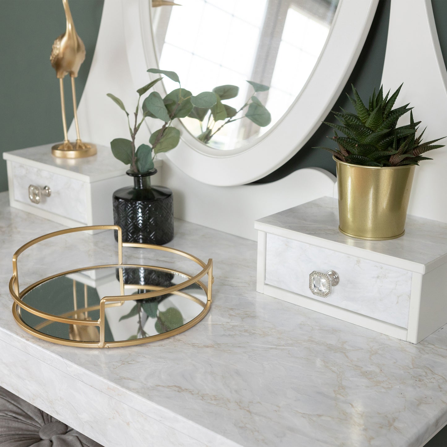 d-c-fix Cortes Gold Marble Sticky Back Furniture & Kitchen Wrap