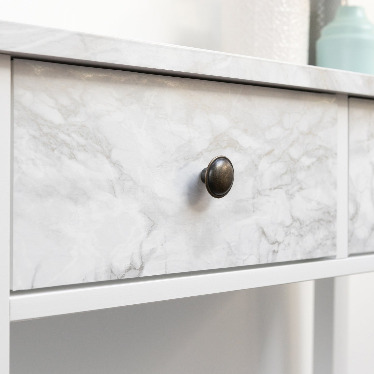 d-c-fix Cortes Silver Marble Sticky Back Furniture & Kitchen Wrap