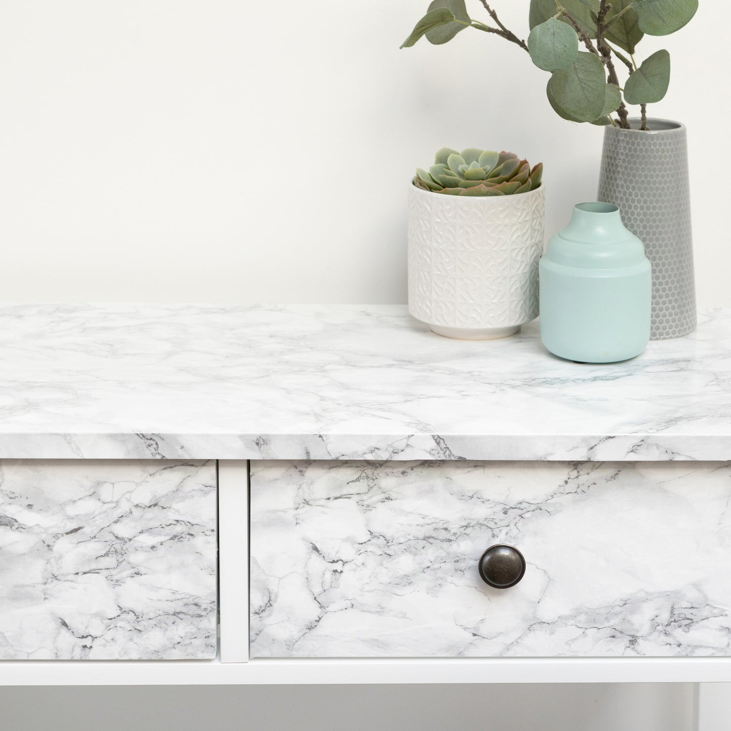 d-c-fix Cortes Silver Marble Sticky Back Furniture & Kitchen Wrap