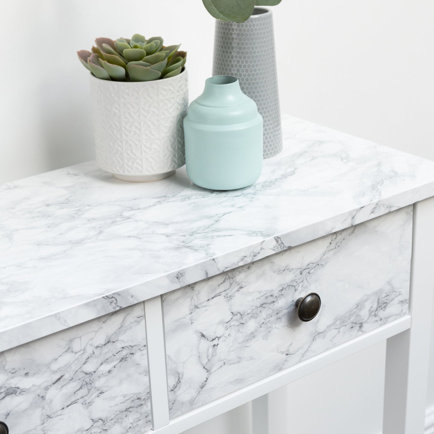 d-c-fix Cortes Silver Marble Sticky Back Furniture & Kitchen Wrap