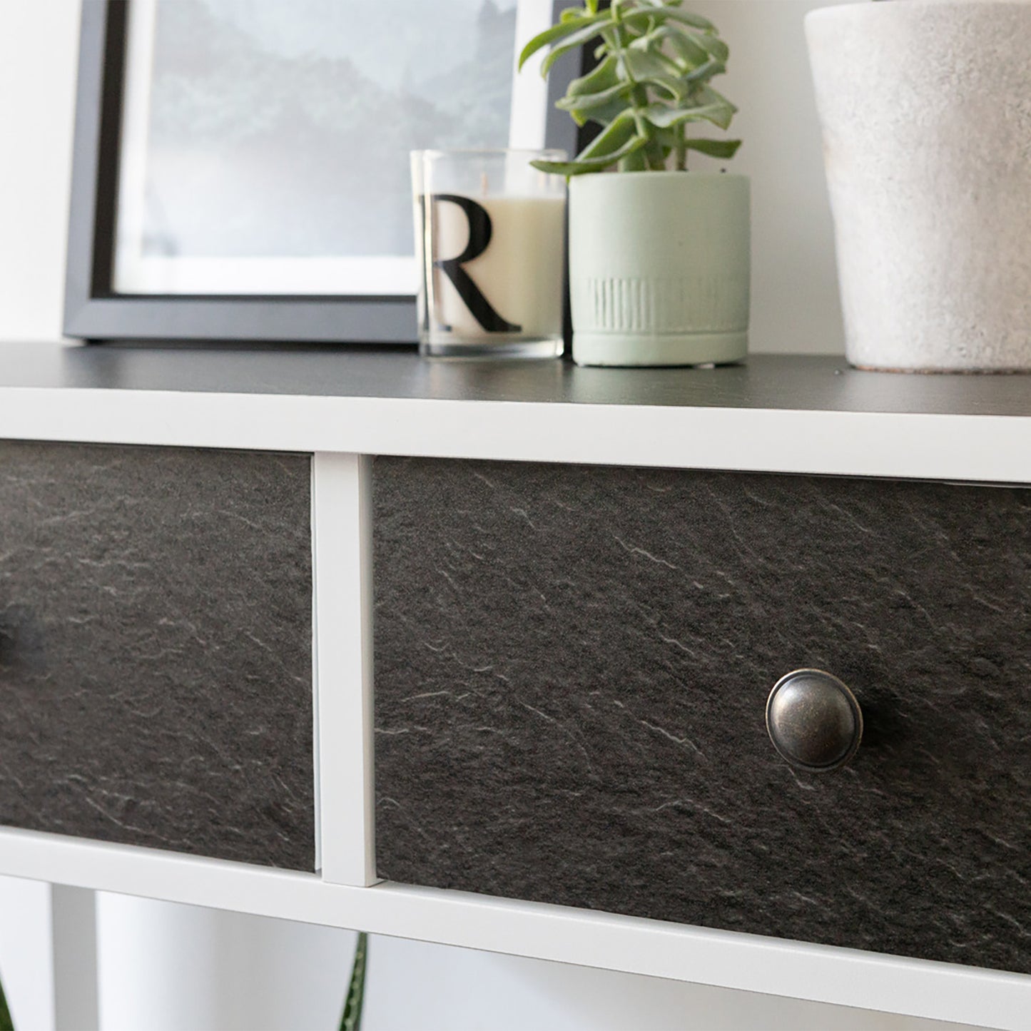 d-c-fix Slate Dark Grey Marble Sticky Back Furniture & Kitchen Wrap