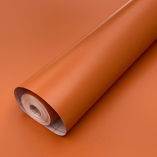 d-c-fix Matt Terracotta Orange sticky Back Furniture & Kitchen Wrap