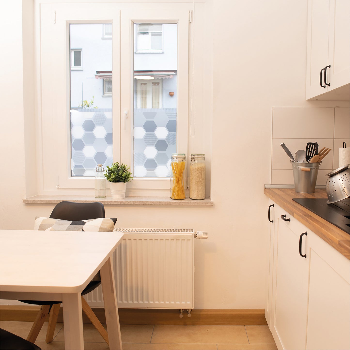 d-c-fix Hexaon Premium Static Window Privacy Film