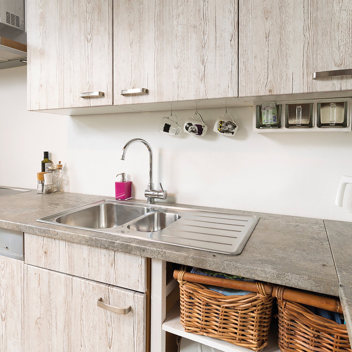 d-c-fix Light Rustic Pine Wood Sticky Back Furniture & Kitchen Wrap