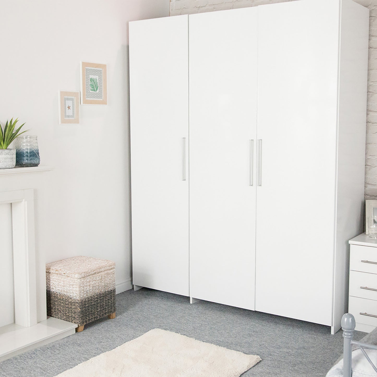 d-c-fix Gloss White sticky Back Furniture & Kitchen Wrap