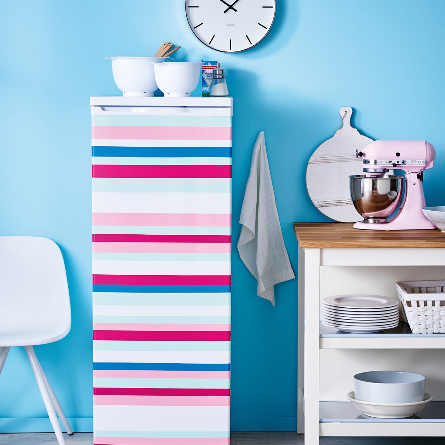 d-c-fix Gloss Cherry Pink sticky Back Furniture & Kitchen Wrap