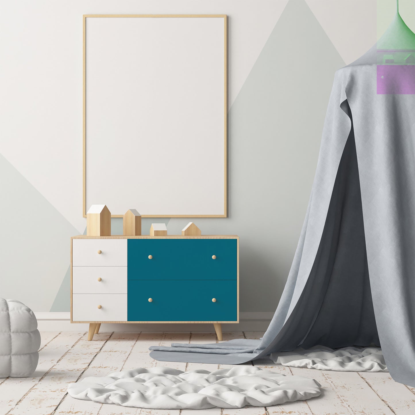 d-c-fix Gloss Petrol Blue sticky Back Furniture & Kitchen Wrap