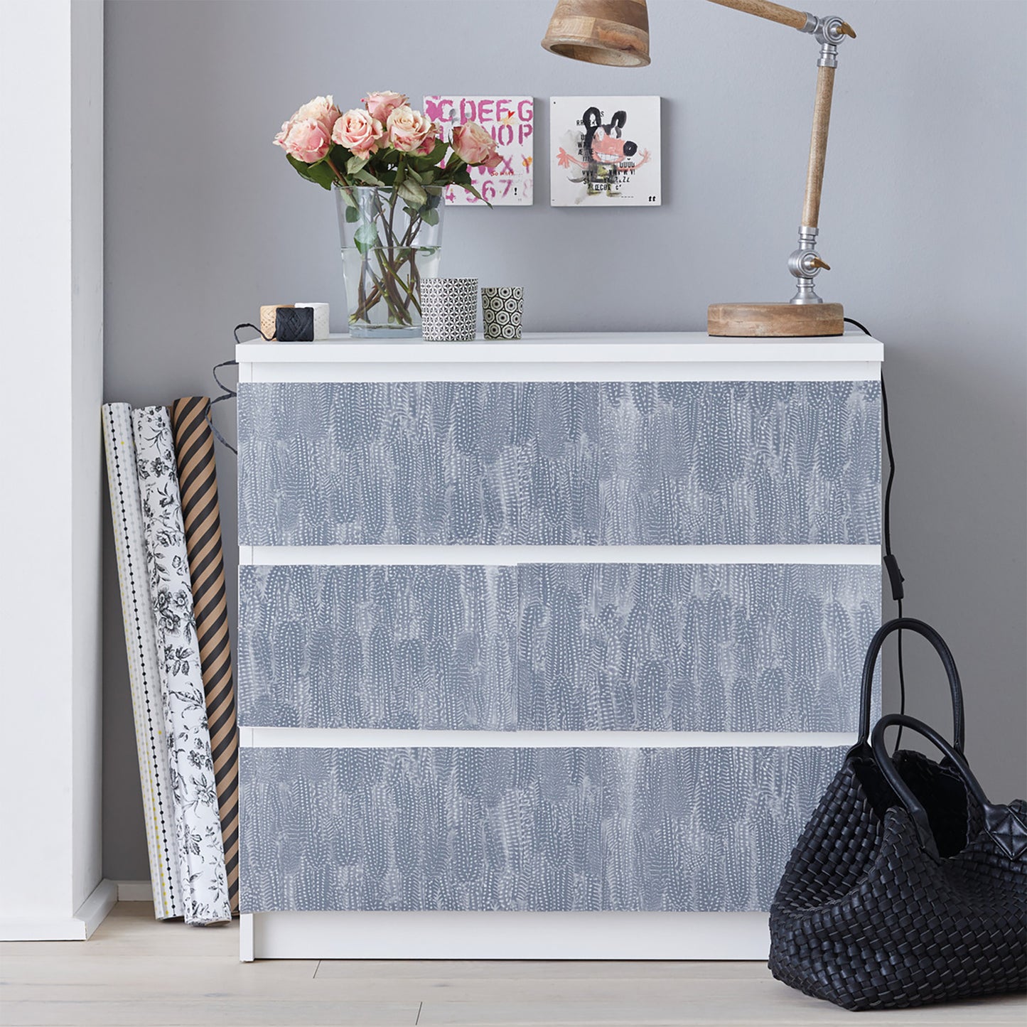 d-c-fix Velvet Embossed Tabora Sticky Backed Vinyl