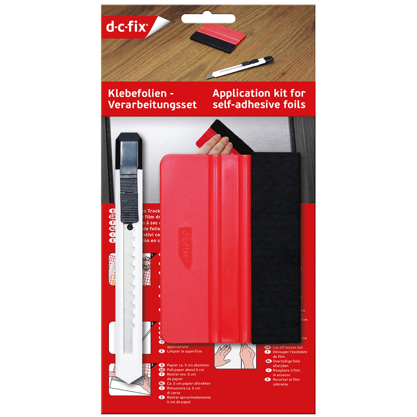 d-c-fix Vinyl Applicator Squeegee Set