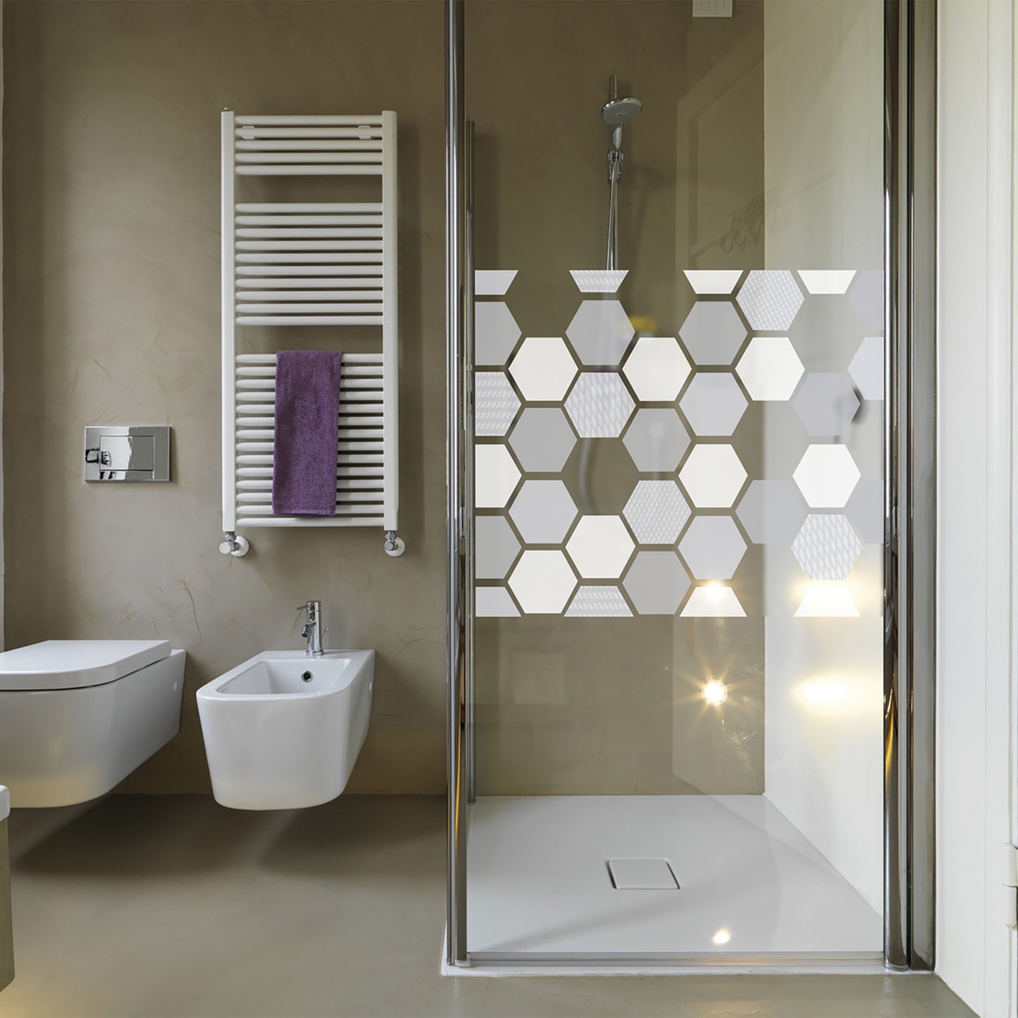 d-c-fix Hexaon Premium Static Window Privacy Film