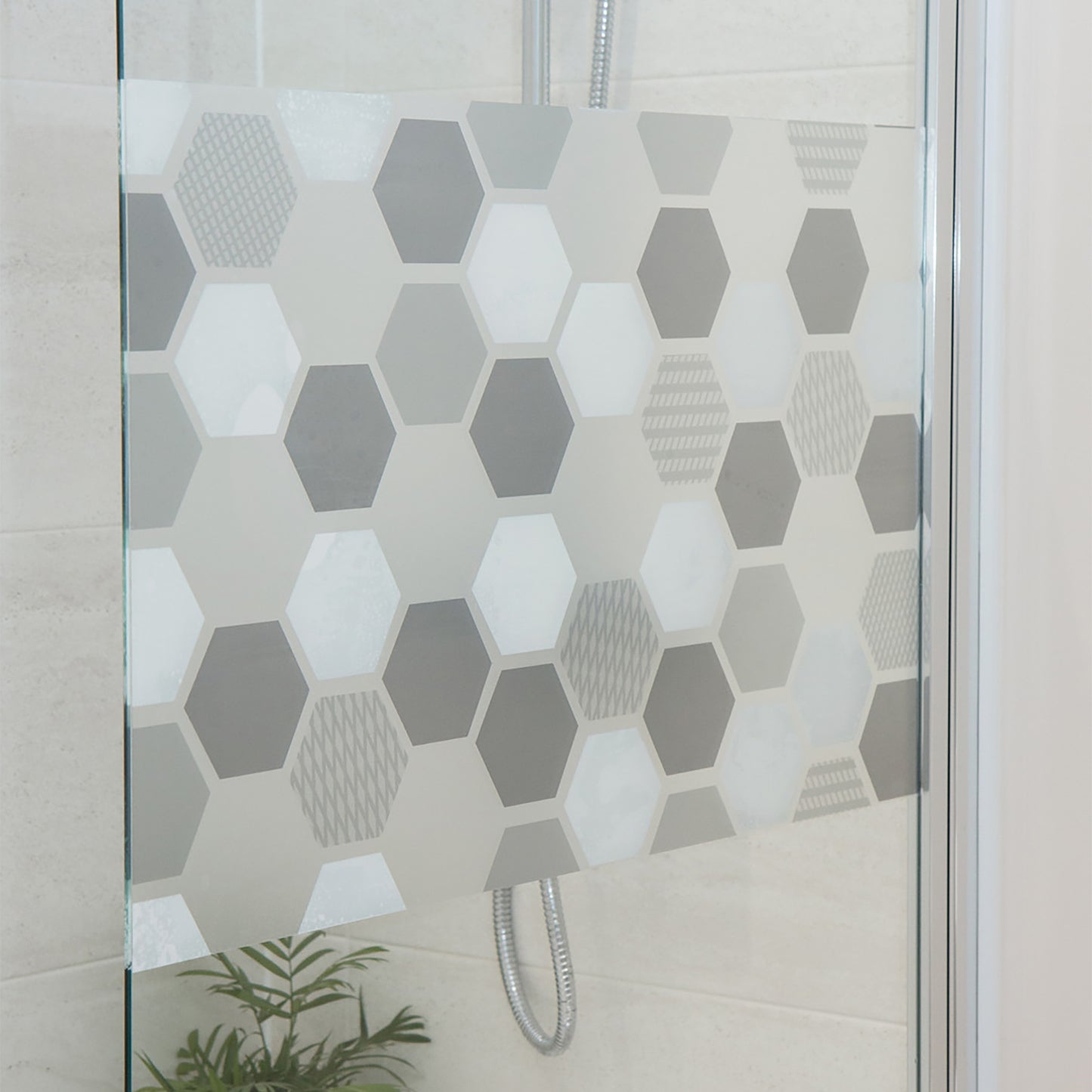 d-c-fix Hexaon Premium Static Window Privacy Film