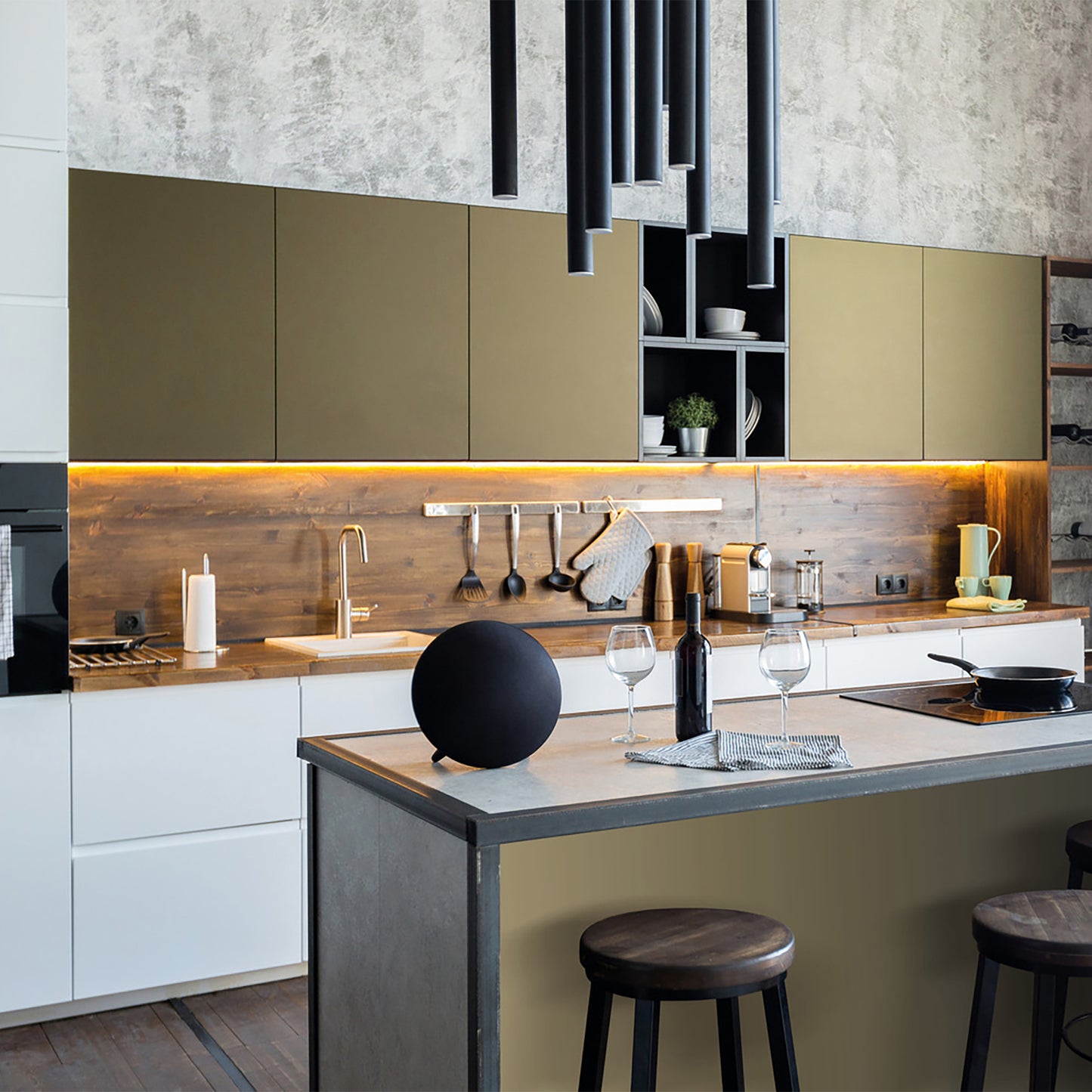 d-c-fix Metallic Satin Brass Sticky Back Furniture Wrap