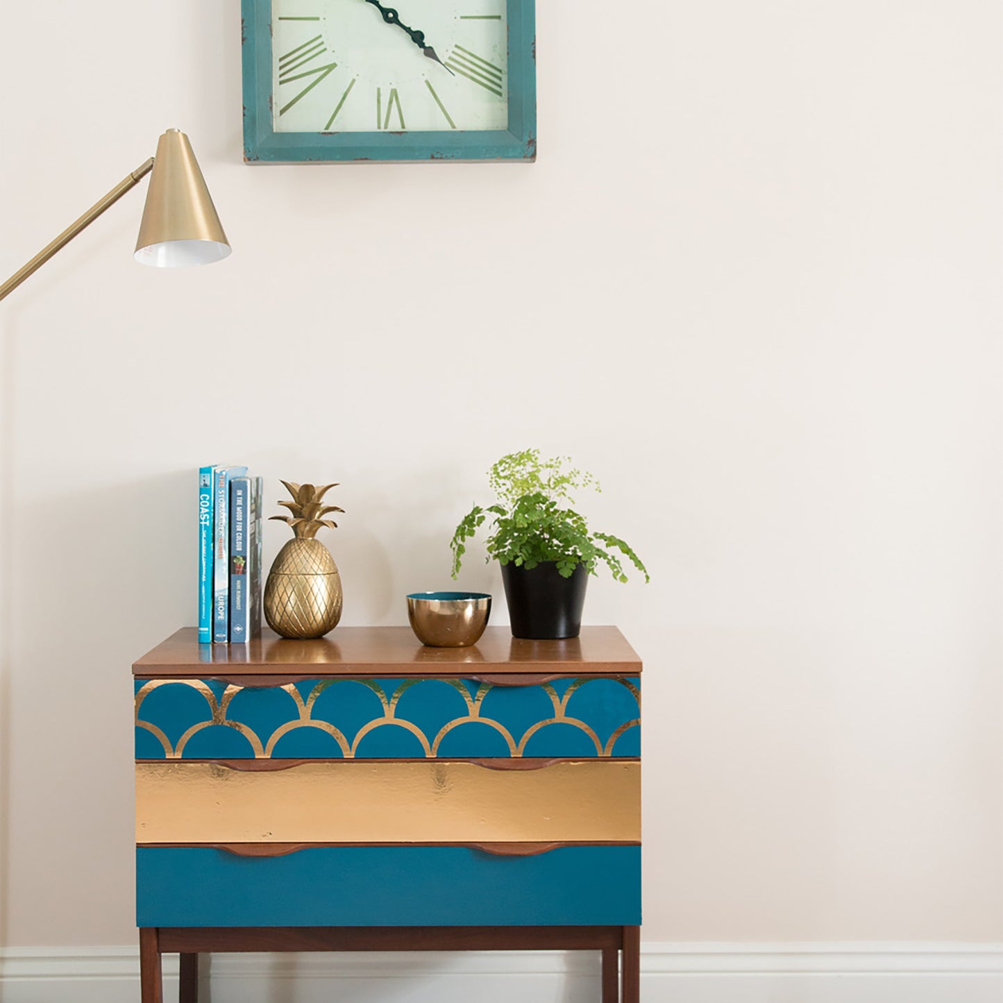 d-c-fix Chrome Gold Sticky Back Furniture Wrap Vinyl