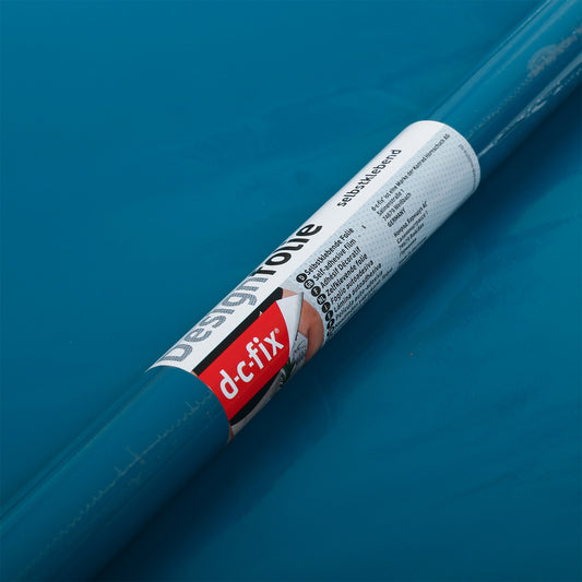 d-c-fix Gloss Petrol Blue sticky Back Furniture & Kitchen Wrap