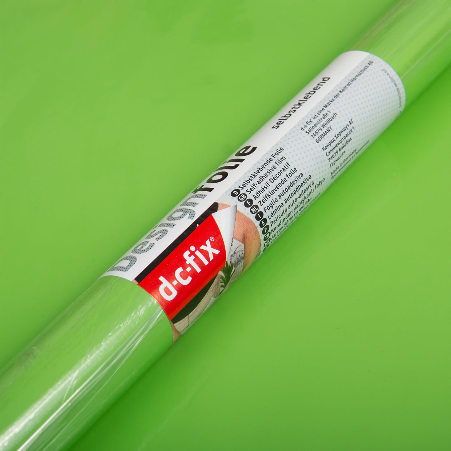 d-c-fix Gloss Apple Green sticky Back Furniture & Kitchen Wrap