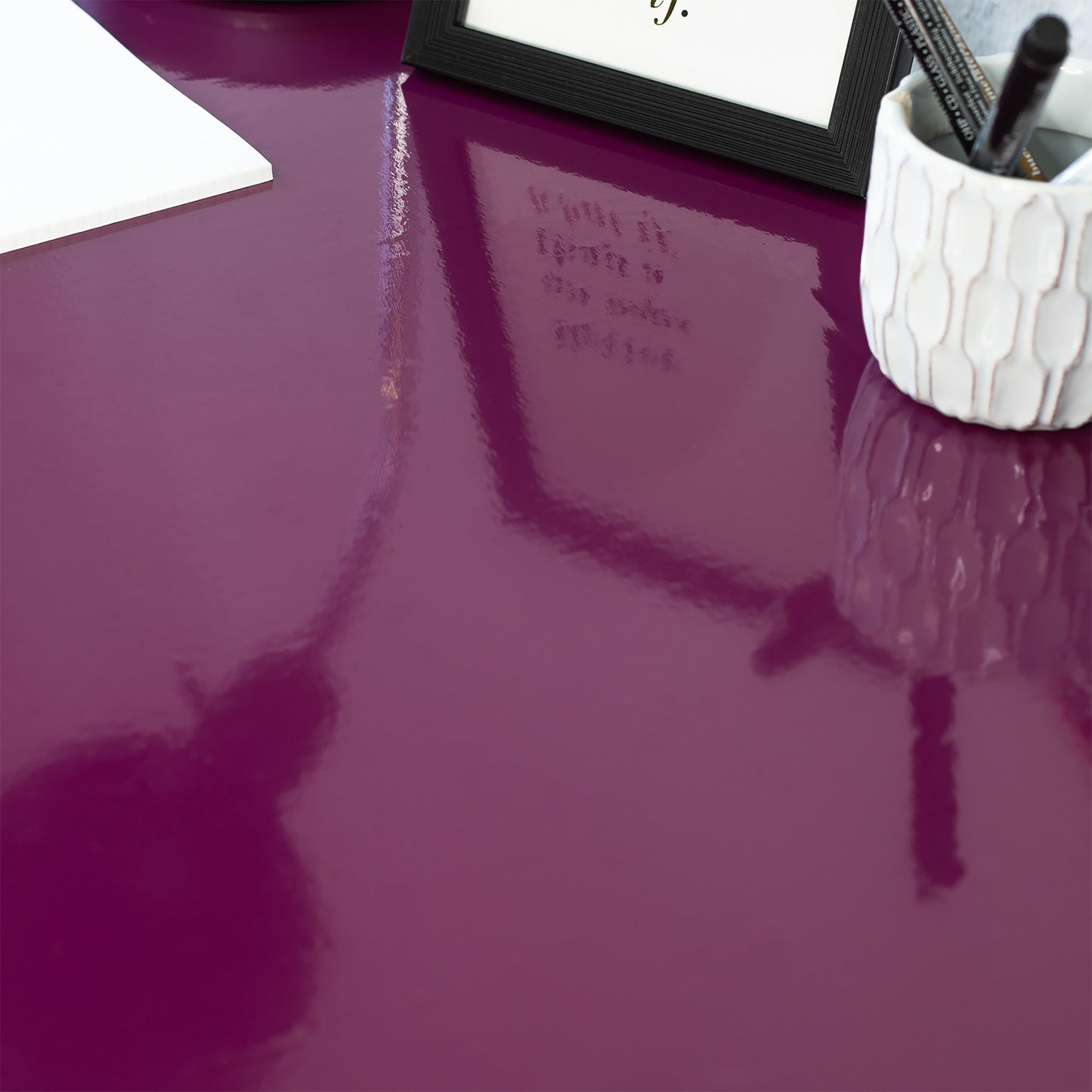 d-c-fix Gloss Berry Purple sticky Back Furniture & Kitchen Wrap