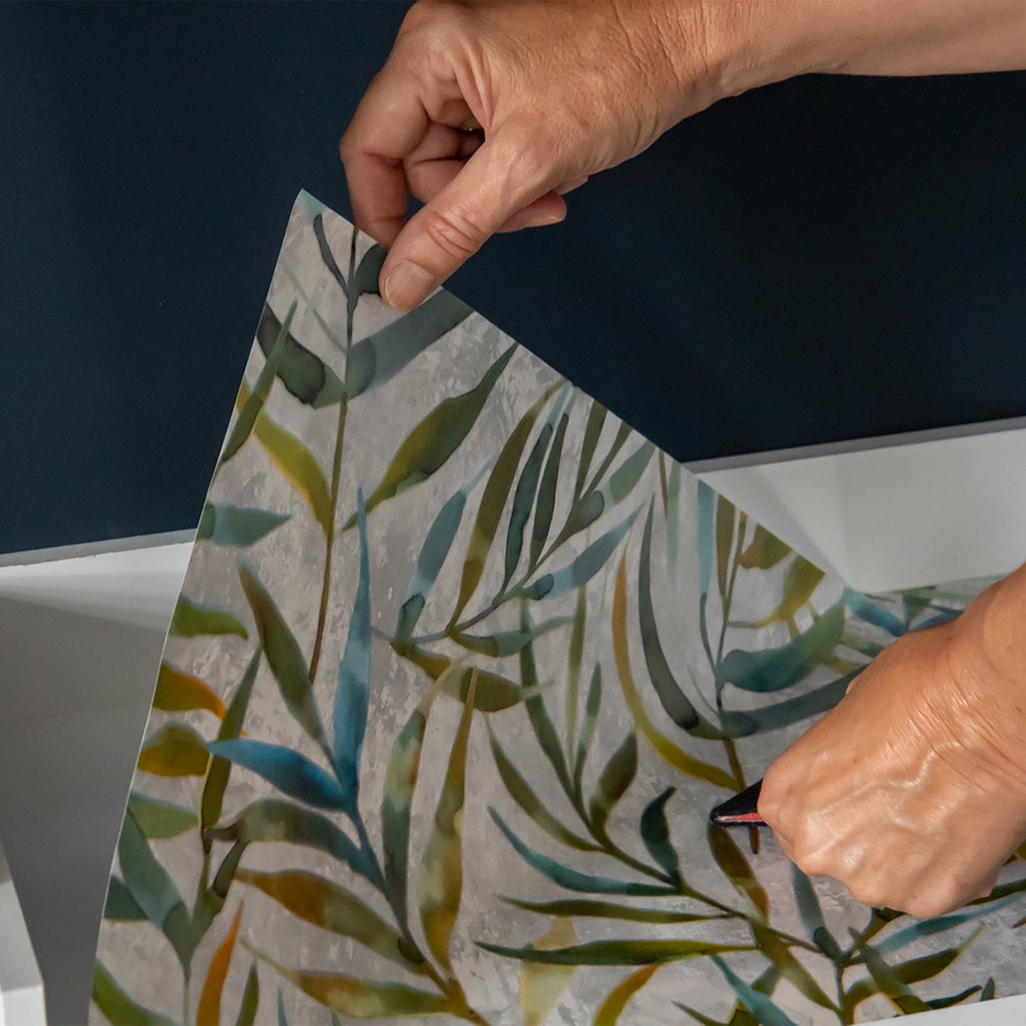 d-c-fix Lorina Floral Sticky Back Furniture & Kitchen Wrap