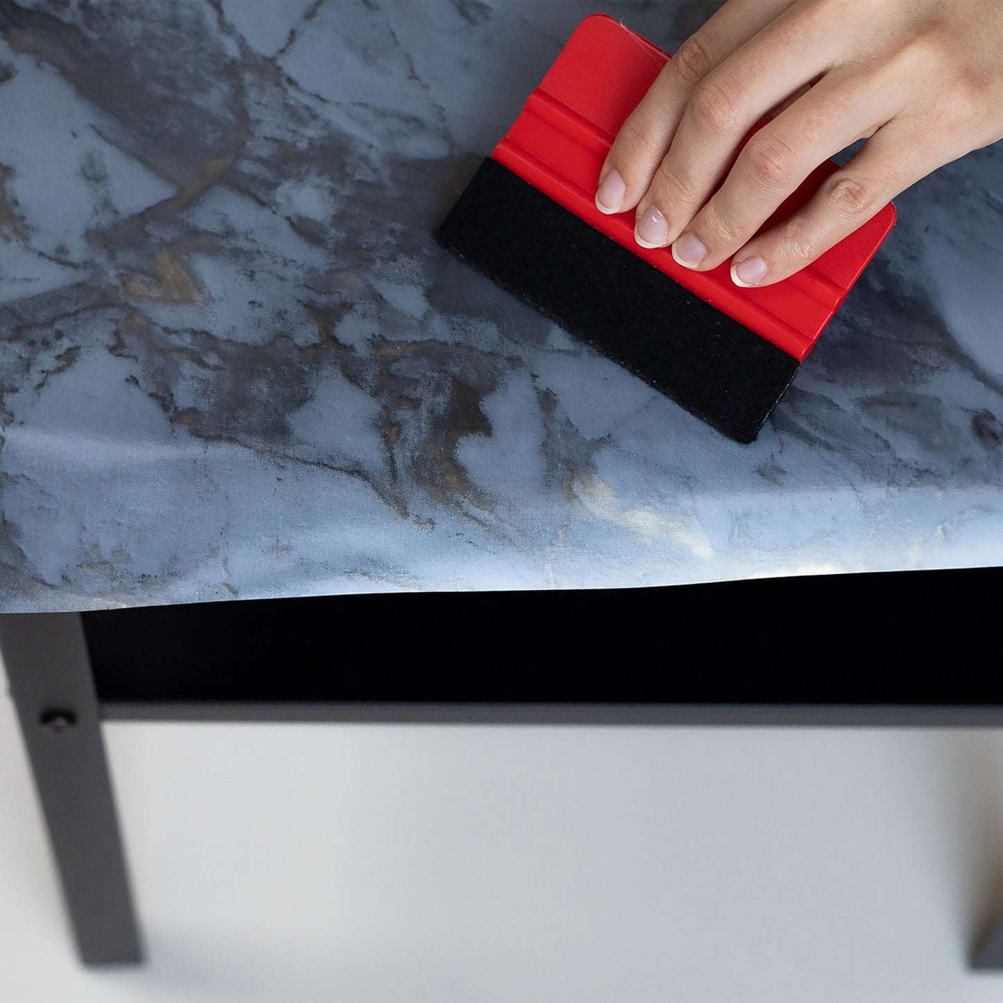 d-c-fix Romeo Blue Gold Marble Sticky Back Furniture & Kitchen Wrap