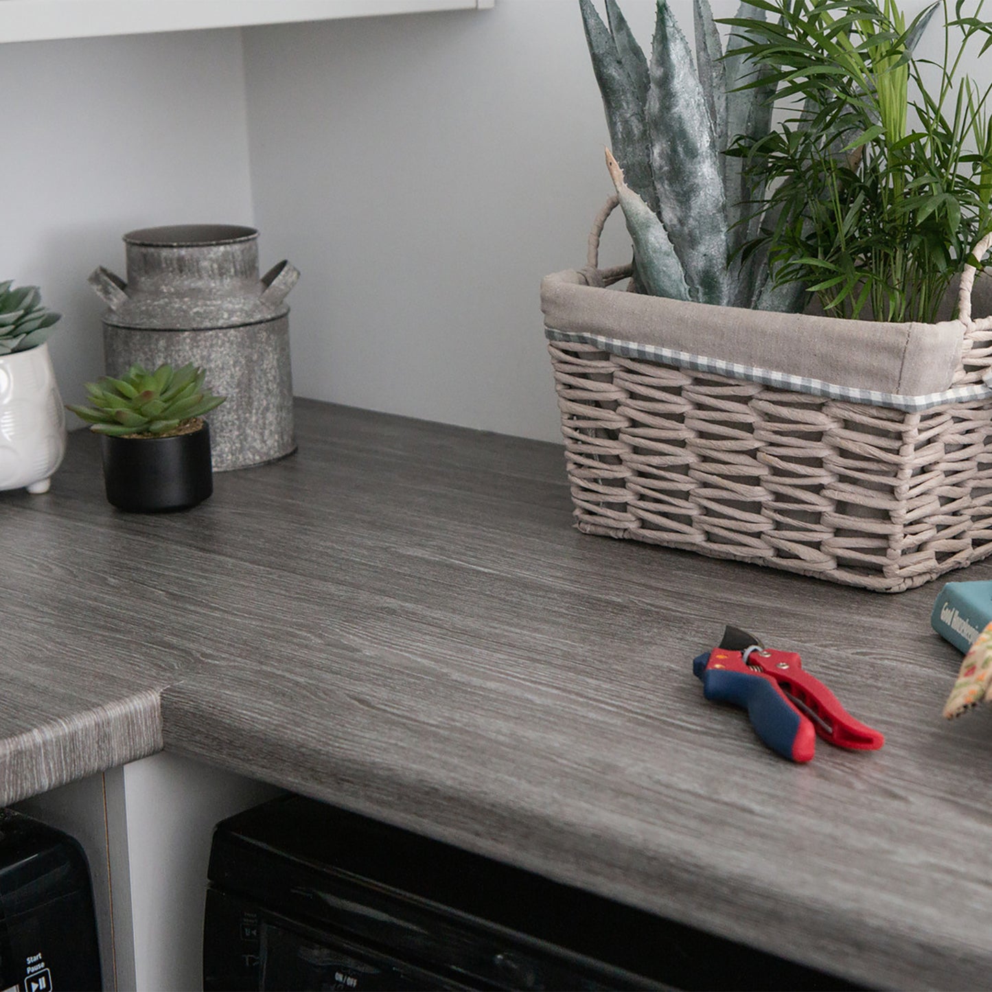 d-c-fix Sheffield Oak Grey Wood Sticky Back Furniture & Kitchen Wrap