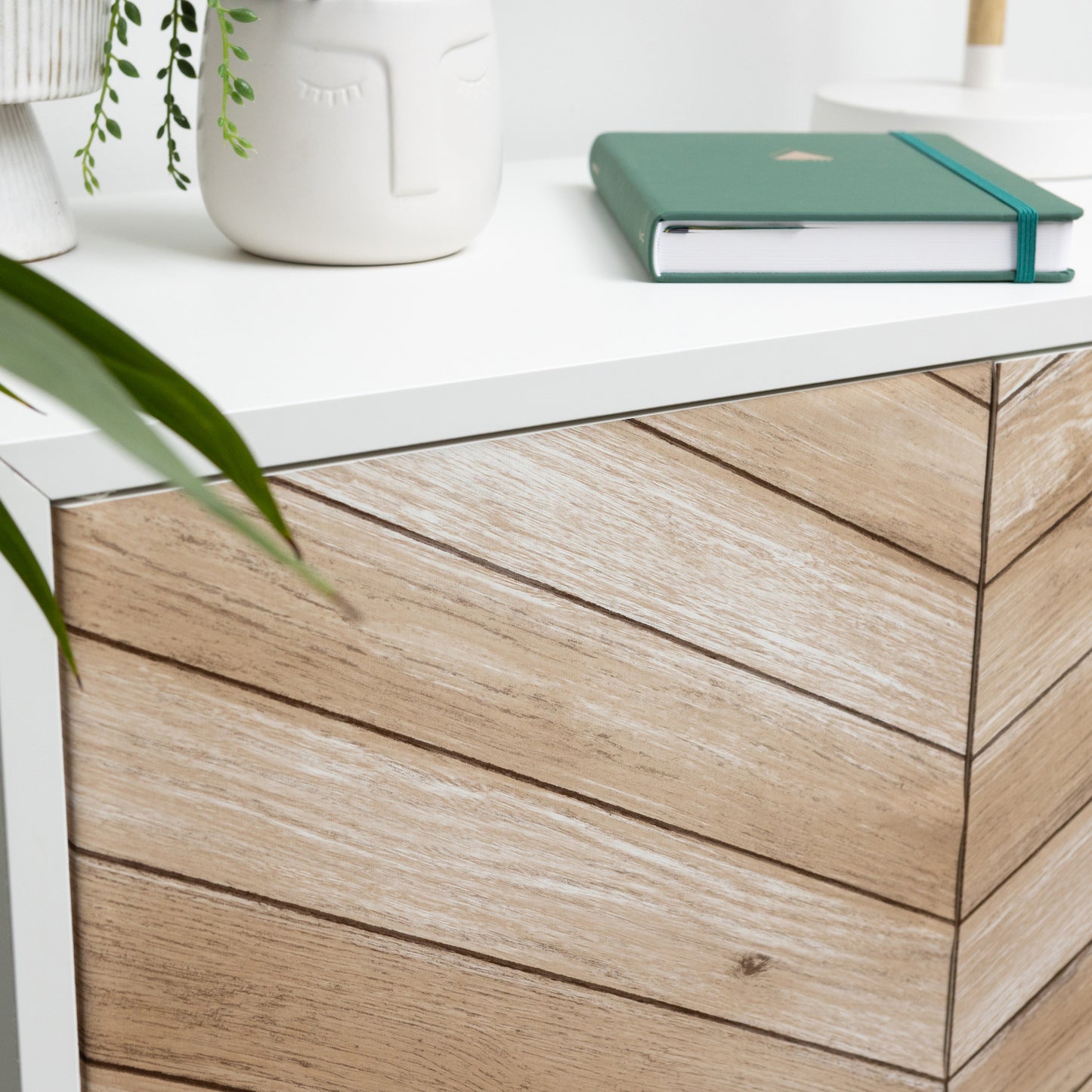 d-c-fix Chevron Brown Wood Sticky Back Furniture & Kitchen Wrap