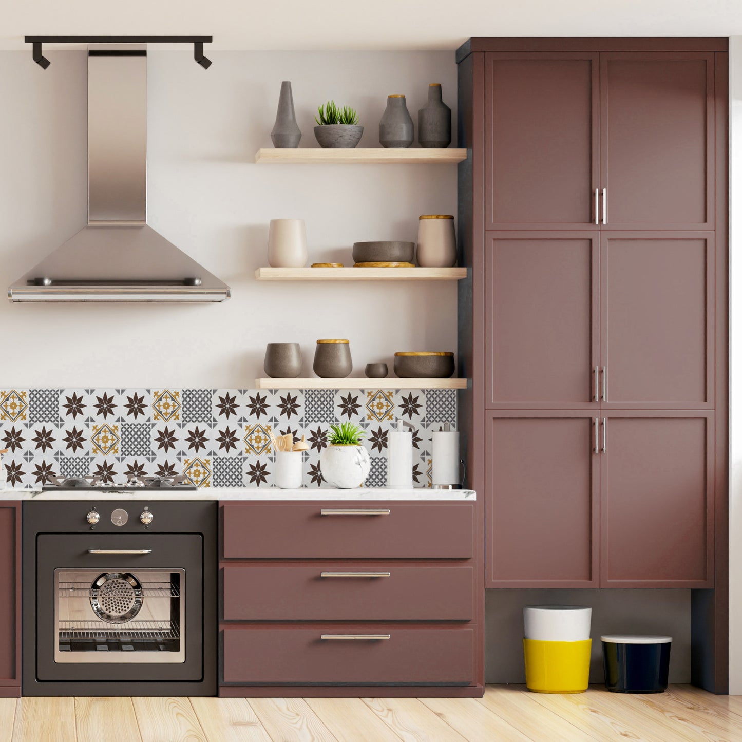 d-c-fix Matt Soft Rusty Red sticky Back Furniture & Kitchen Wrap
