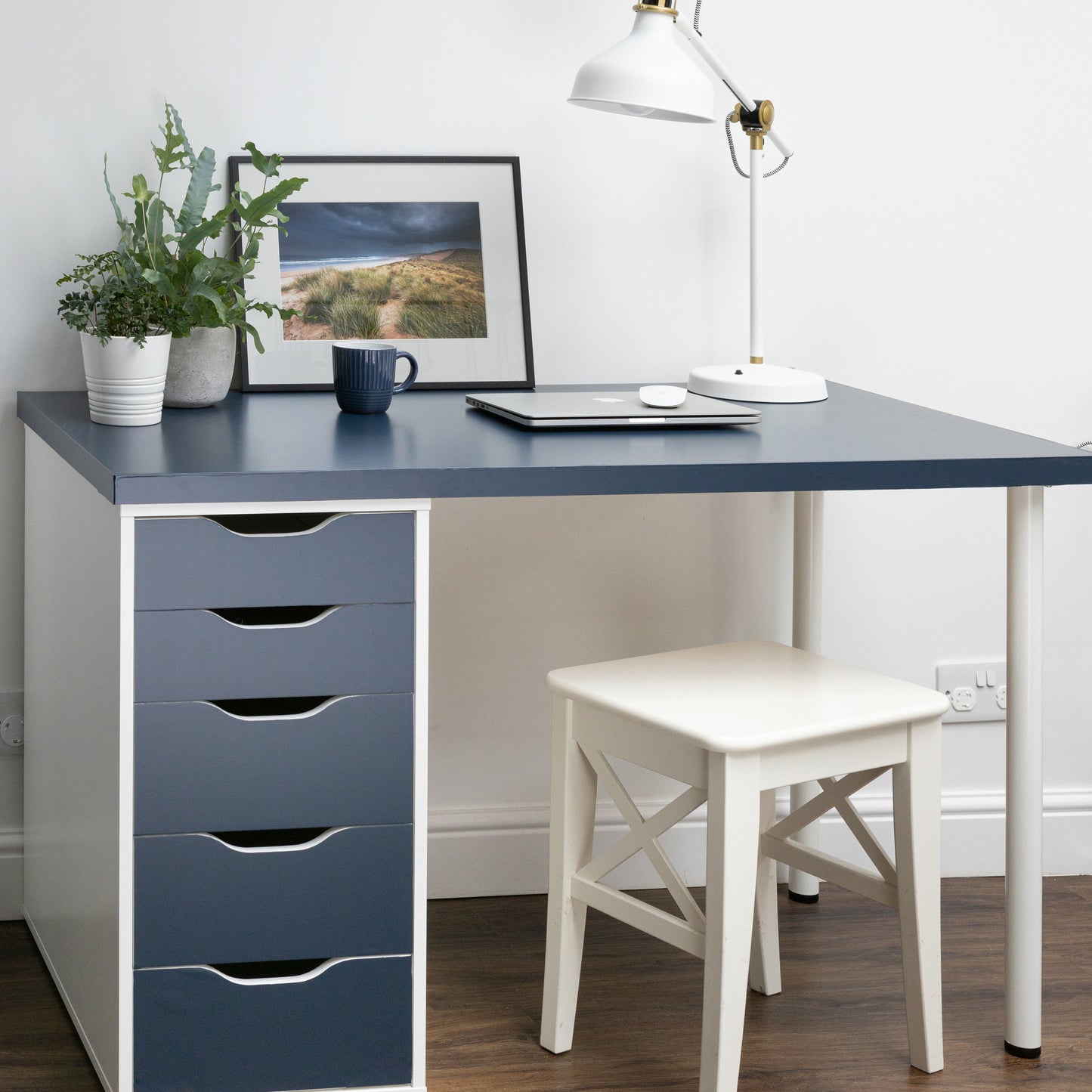 d-c-fix Matt Midnight Navy sticky Back Furniture & Kitchen Wrap