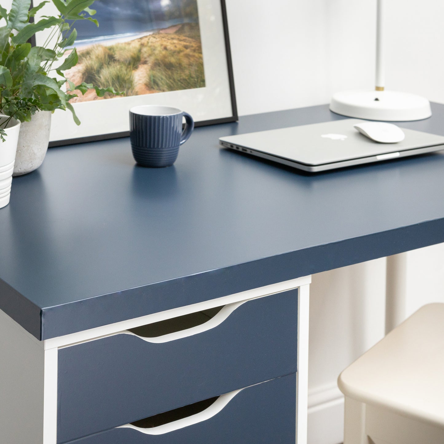 d-c-fix Matt Midnight Navy sticky Back Furniture & Kitchen Wrap