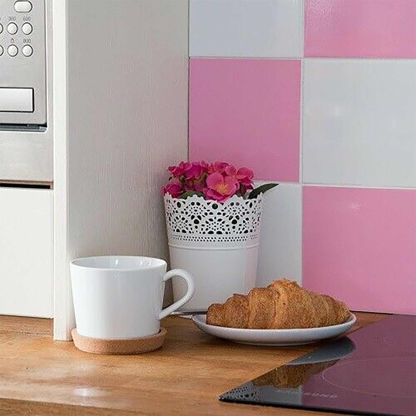 d-c-fix Gloss Cherry Pink sticky Back Furniture & Kitchen Wrap