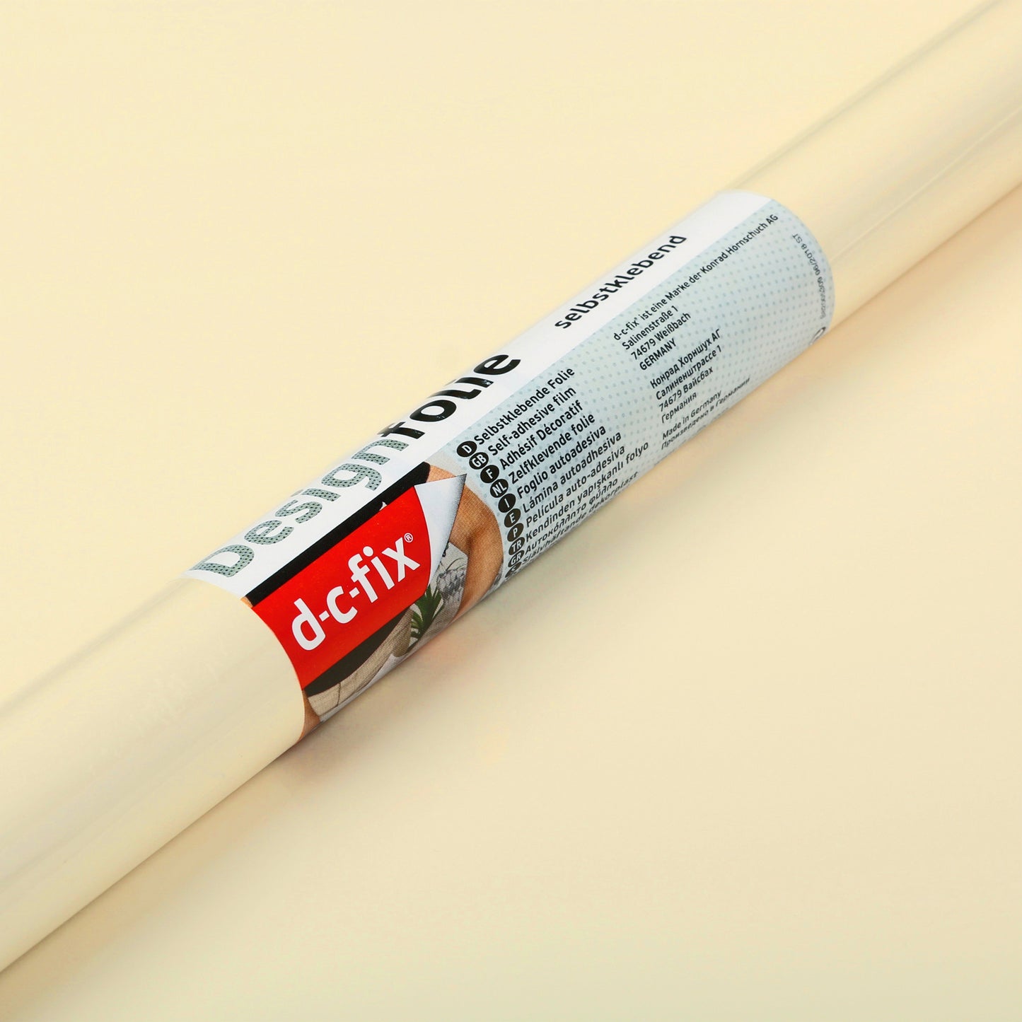 d-c-fix Gloss Nature Cream sticky Back Furniture & Kitchen Wrap