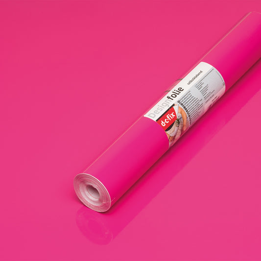 d-c-fix Gloss Magenta Pink sticky Back Furniture & Kitchen Wrap
