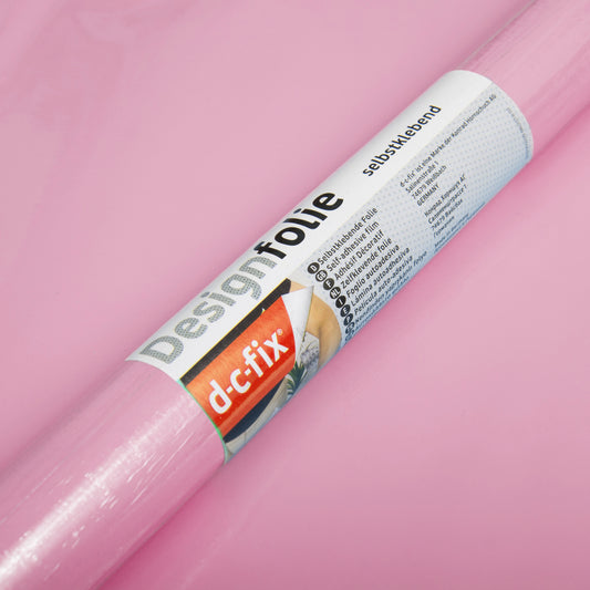 d-c-fix Gloss Cherry Pink sticky Back Furniture & Kitchen Wrap