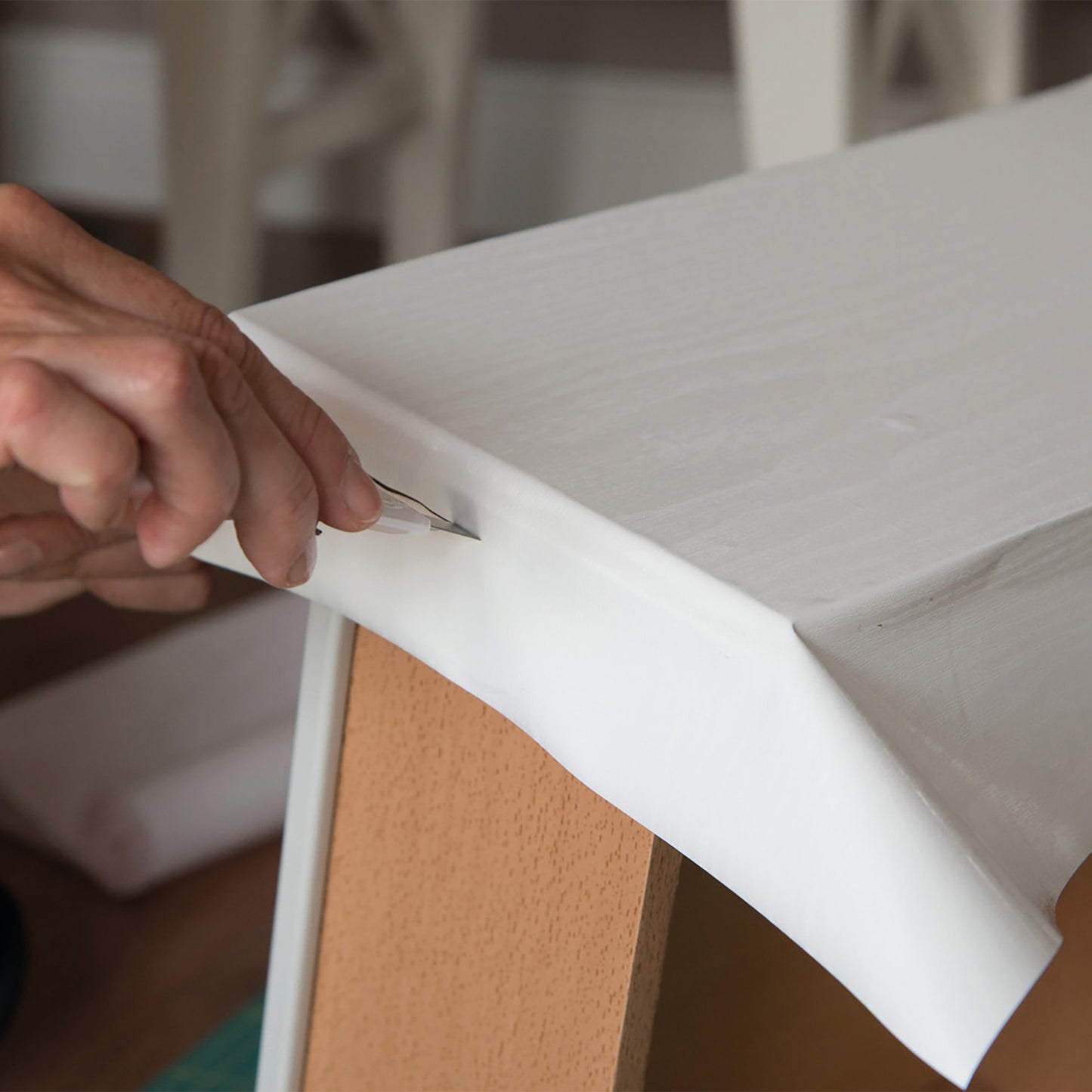 d-c-fix Satin Whitewood Wood Sticky Back Furniture & Kitchen Wrap
