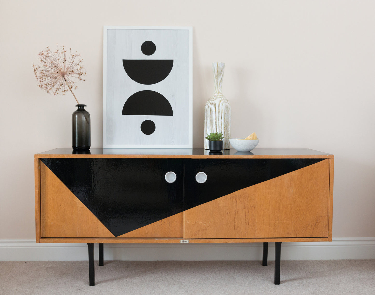 d-c-fix Gloss Black sticky Back Furniture & Kitchen Wrap