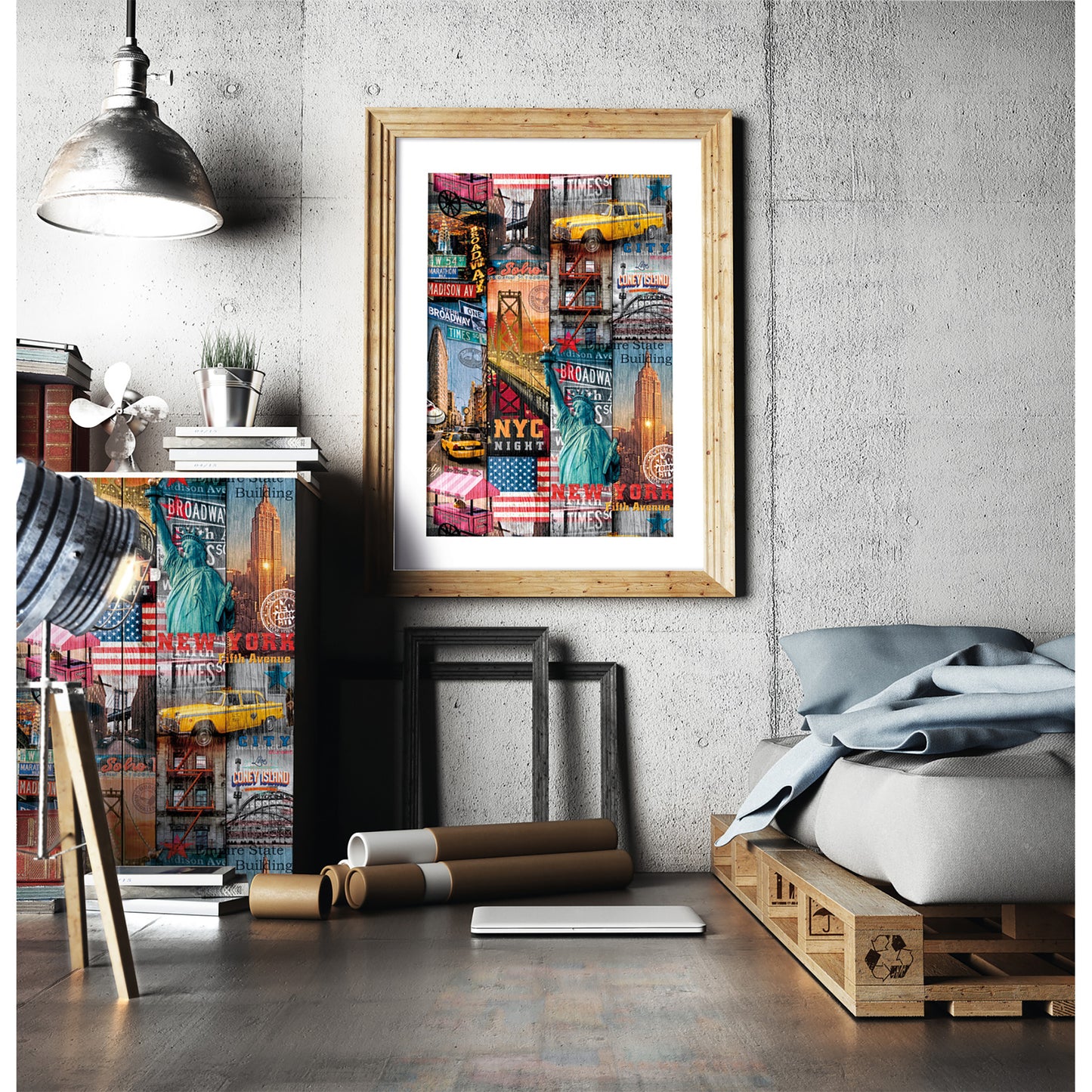 d-c-fix Manhattan City Print Sticky Back Furniture & Kitchen Wrap