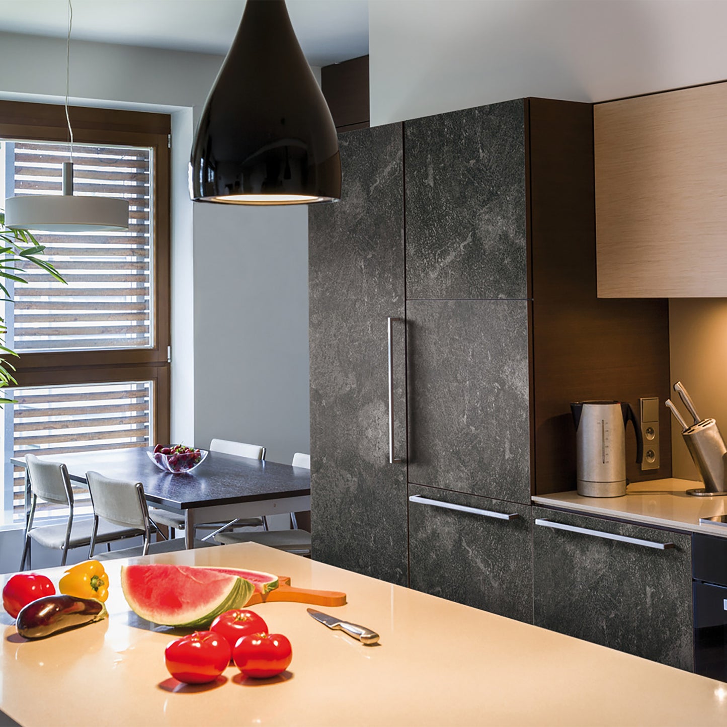d-c-fix Avellino Granite Slate Grey Marble Sticky Back Furniture & Kitchen Wrap