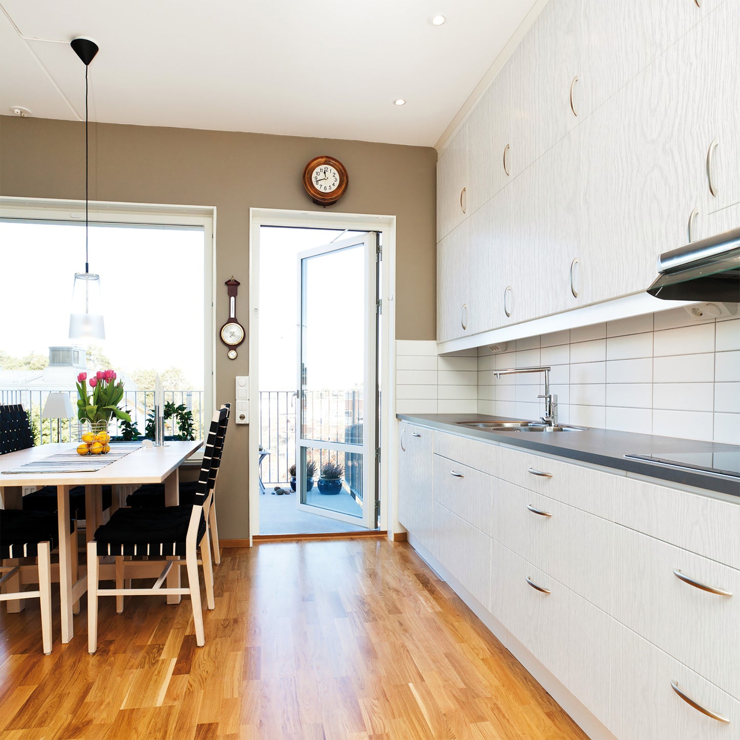 d-c-fix Satin Whitewood Wood Sticky Back Furniture & Kitchen Wrap