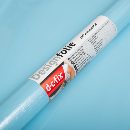d-c-fix Gloss Aqua Blue sticky Back Furniture & Kitchen Wrap