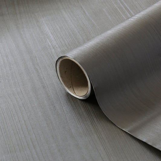 d-c-fix Quadro Dark Grey Textured Thick Wood Sticky Back Furniture Wrap