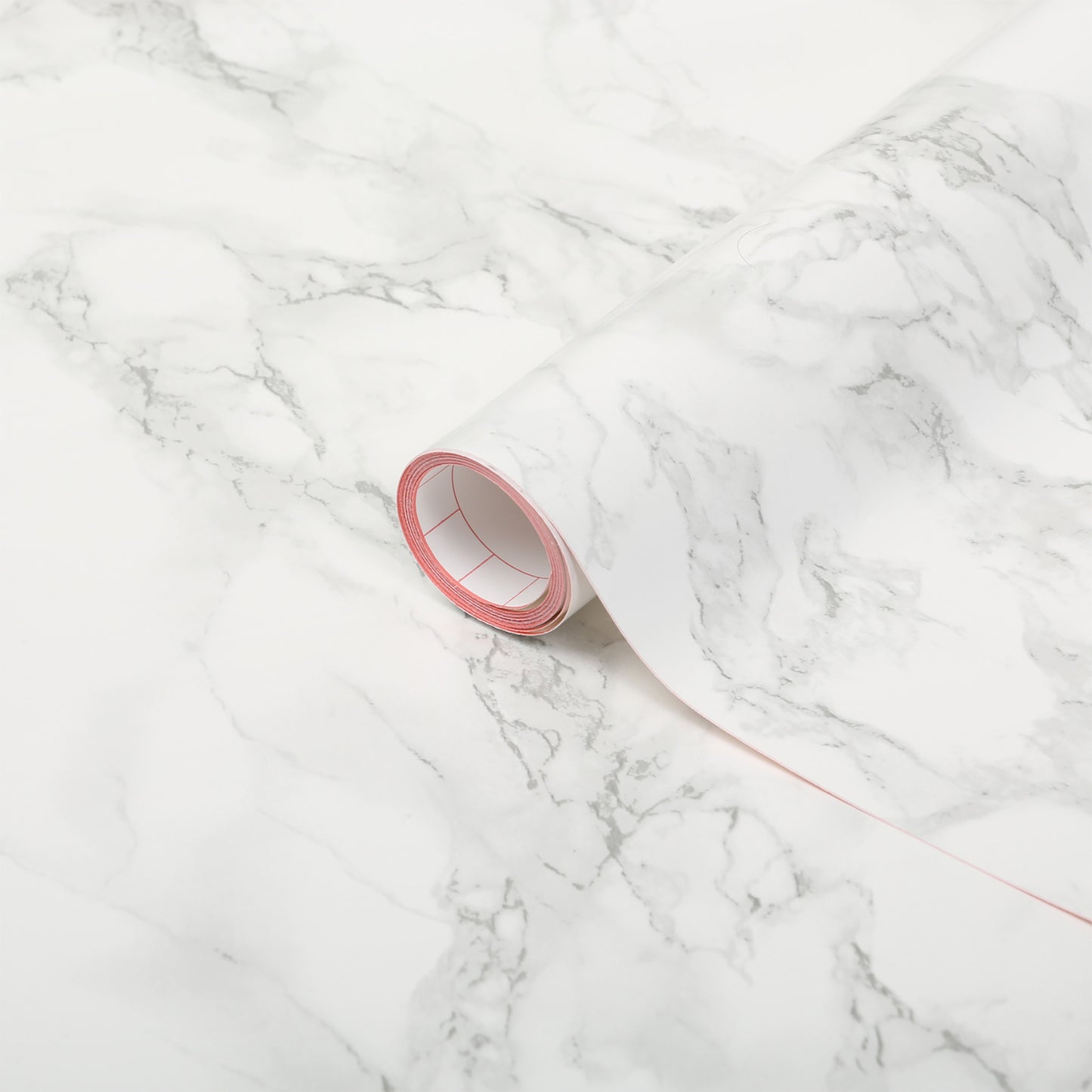 d-c-fix White Grey Marmi Marble Sticky Back Furniture & Kitchen Wrap