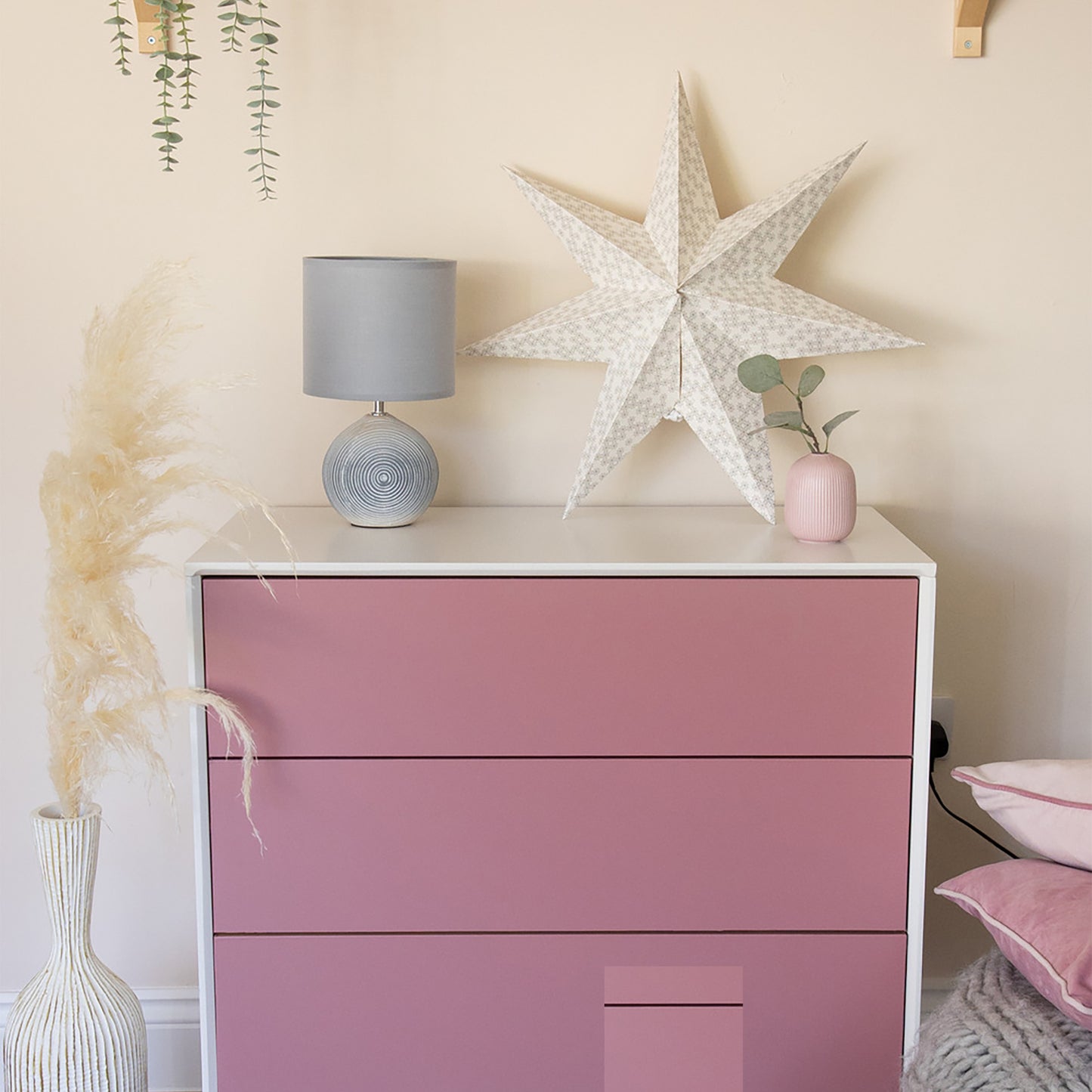 d-c-fix Matt Ash Rose Pink sticky Back Furniture & Kitchen Wrap