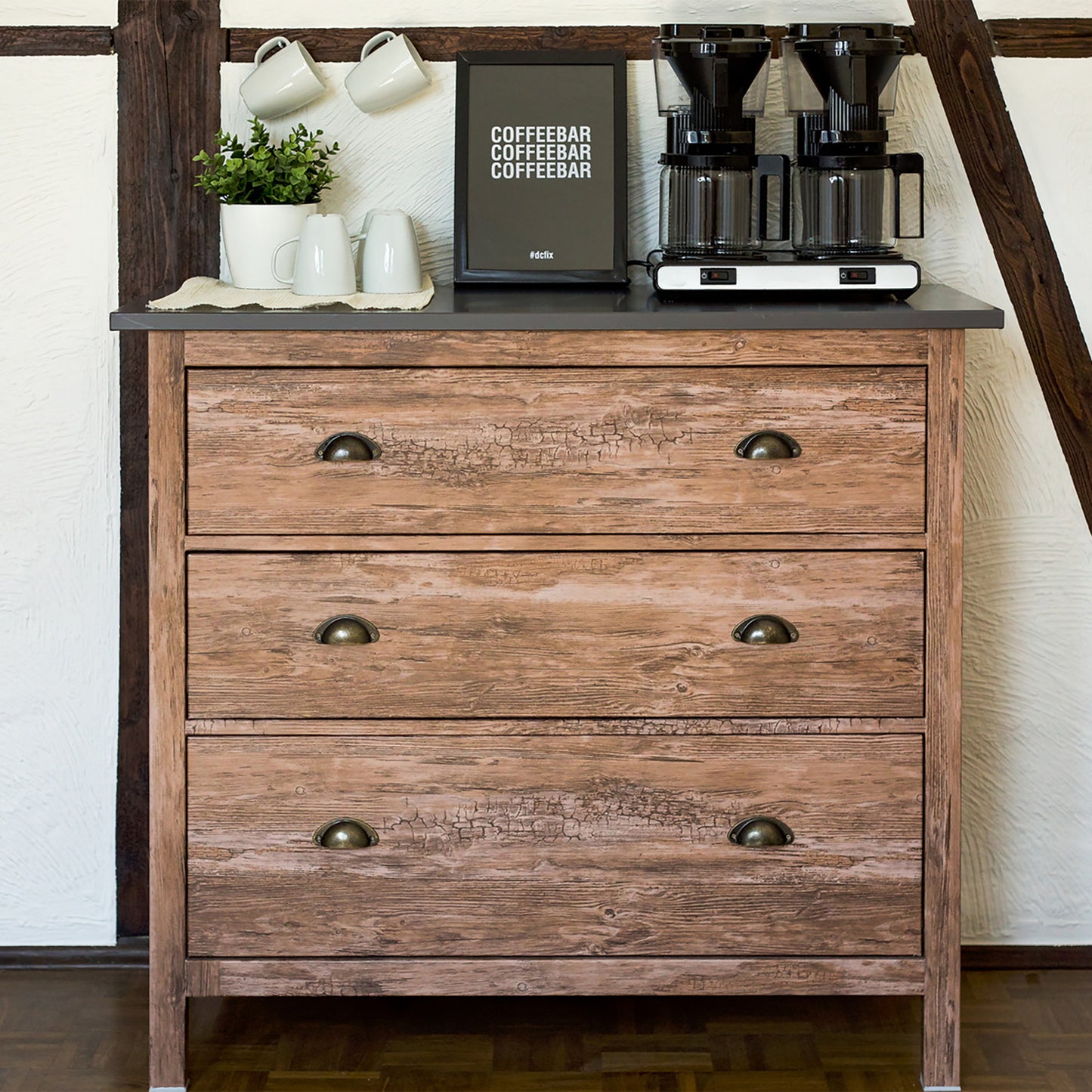 d-c-fix Rustic Wood Sticky Back Furniture & Kitchen Wrap