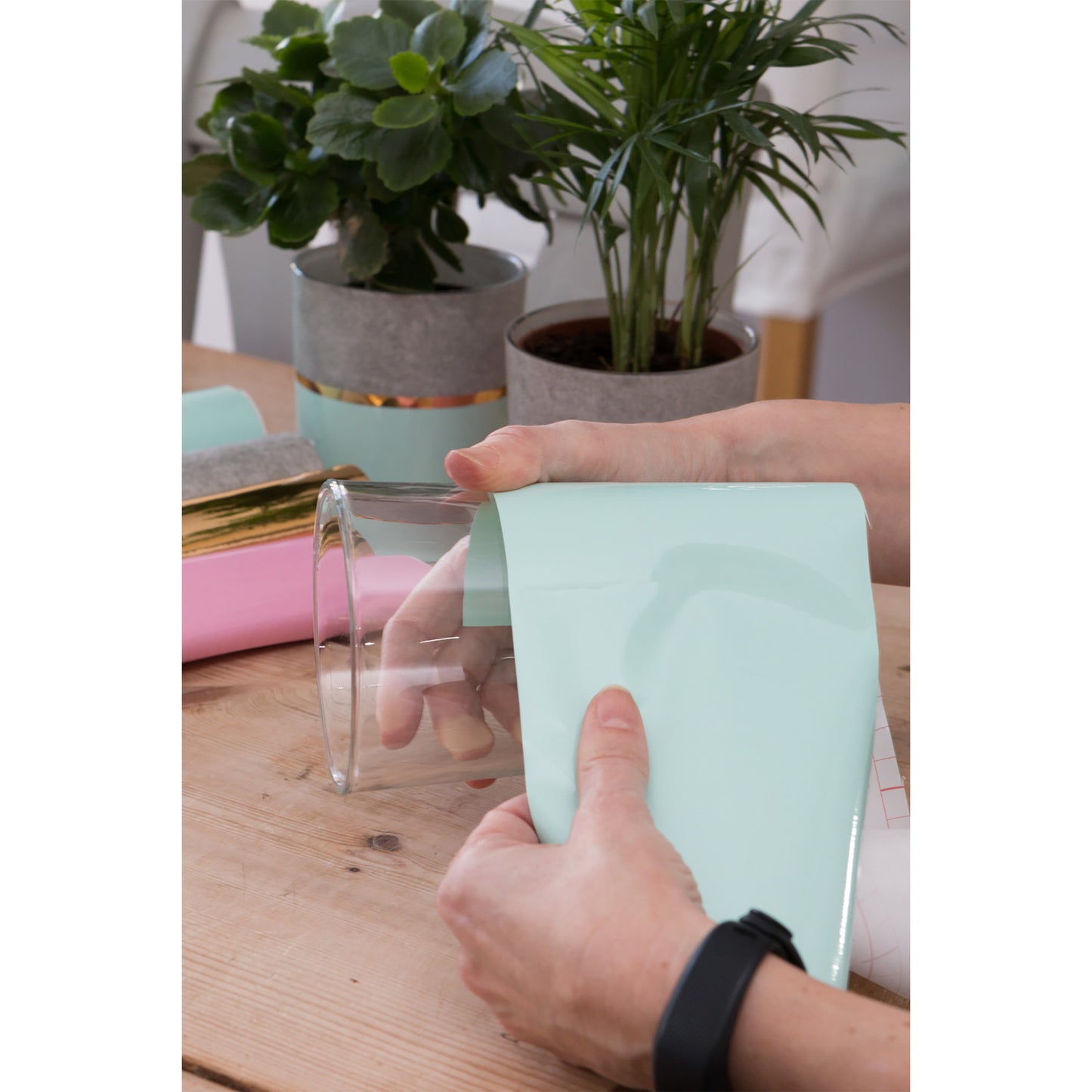 d-c-fix Gloss Mint sticky Back Furniture & Kitchen Wrap