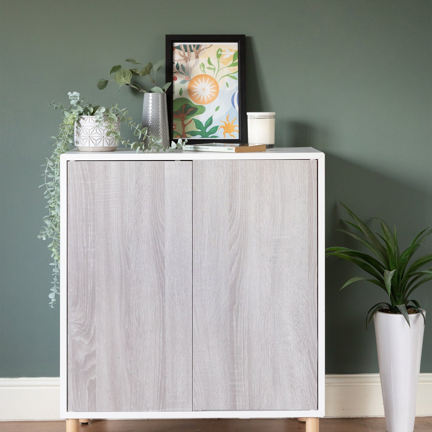 d-c-fix Sangallo Light Grey Wood Sticky Back Furniture & Kitchen Wrap