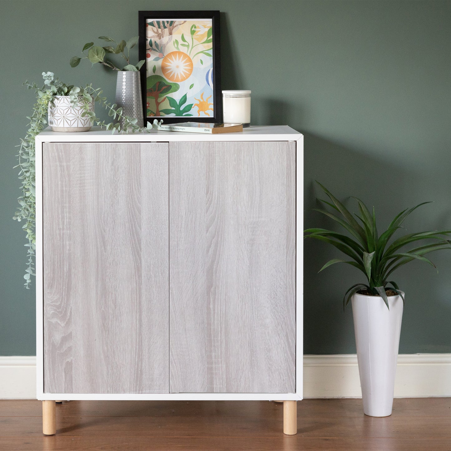 d-c-fix Sangallo Light Grey Wood Sticky Back Furniture & Kitchen Wrap