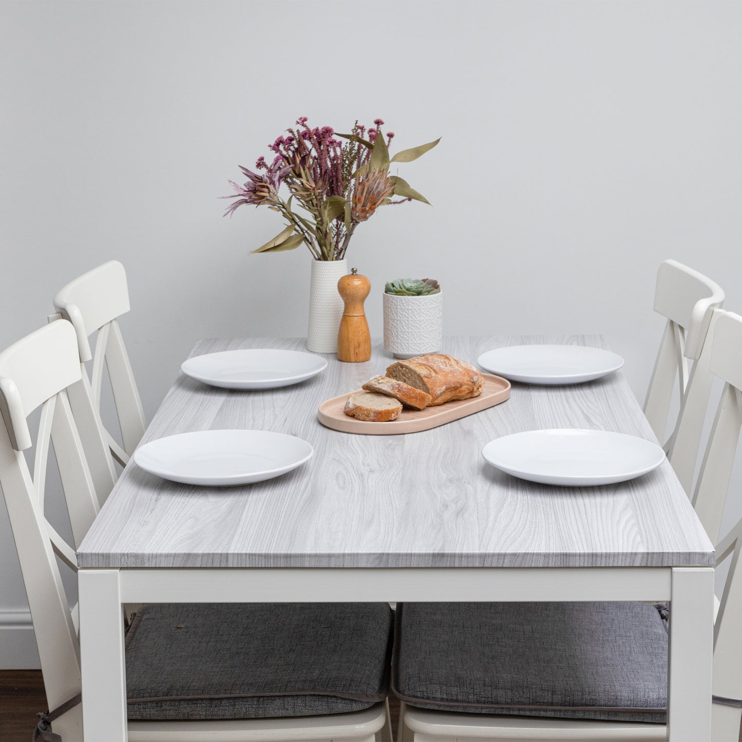 d-c-fix Sangallo Light Grey Wood Sticky Back Furniture & Kitchen Wrap